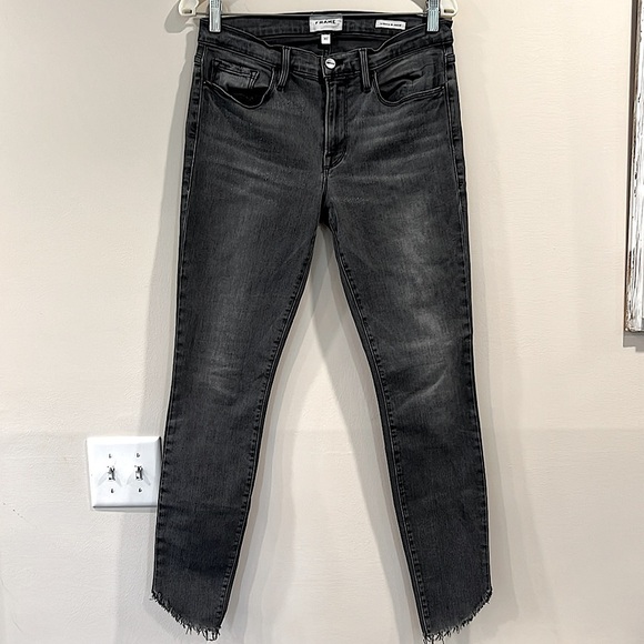🔥Frame Denim Gray High Rise Jeans Modern Style🔥 - Picture 1 of 9
